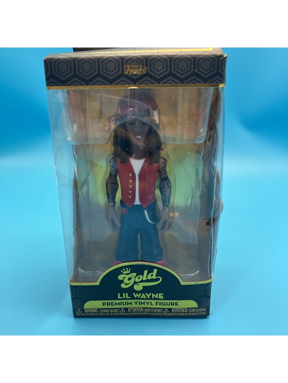 Funko Gold Series Lil Wayne Premium Vinyl 5" Figure New in Box